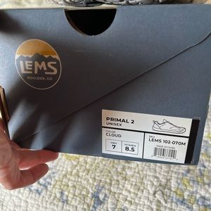 Brand new Lems sneakers